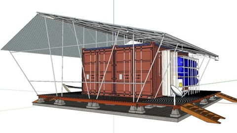 City Simple Art Building-Container-020