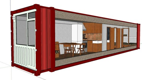 City Simple Art Building-Container-032