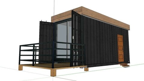 City Simple Art Building-Container-043