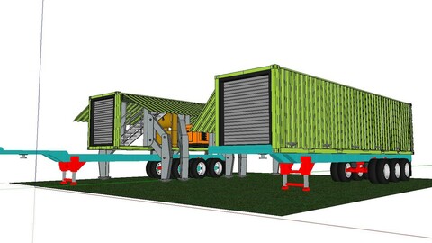 City Simple Art Building-Container-048