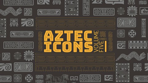 Aztec VECTOR ICONS Volume 5