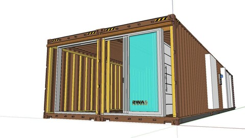 City Simple Art Building-Container-082