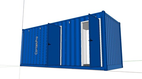 City Simple Art Building-Container-094