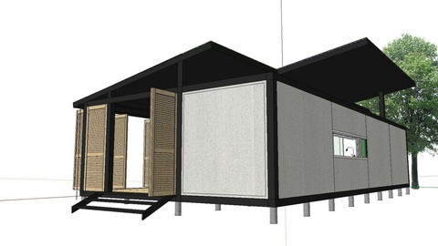 City Simple Art Building-Container-0101