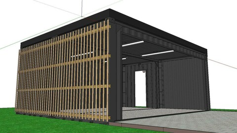 City Simple Art Building-Container-0120