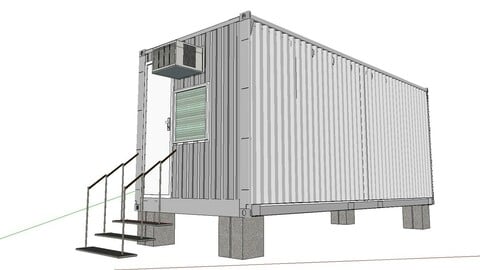 City Simple Art Building-Container-0130