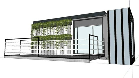 City Simple Art Building-Container-0133