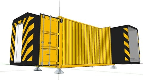 City Simple Art Building-Container-0137