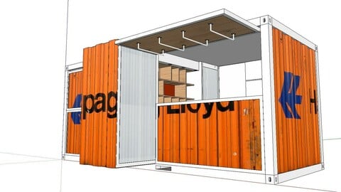 City Simple Art Building-Container-0146