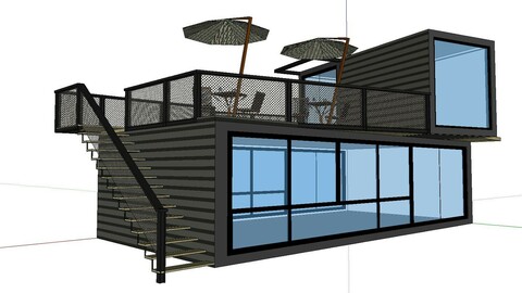 City Simple Art Building-Container-0290