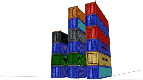 City Simple Art Building-Container-0262