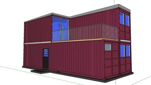 City Simple Art Building-Container-0260