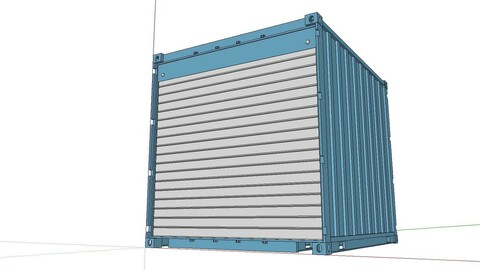 City Simple Art Building-Container-0251