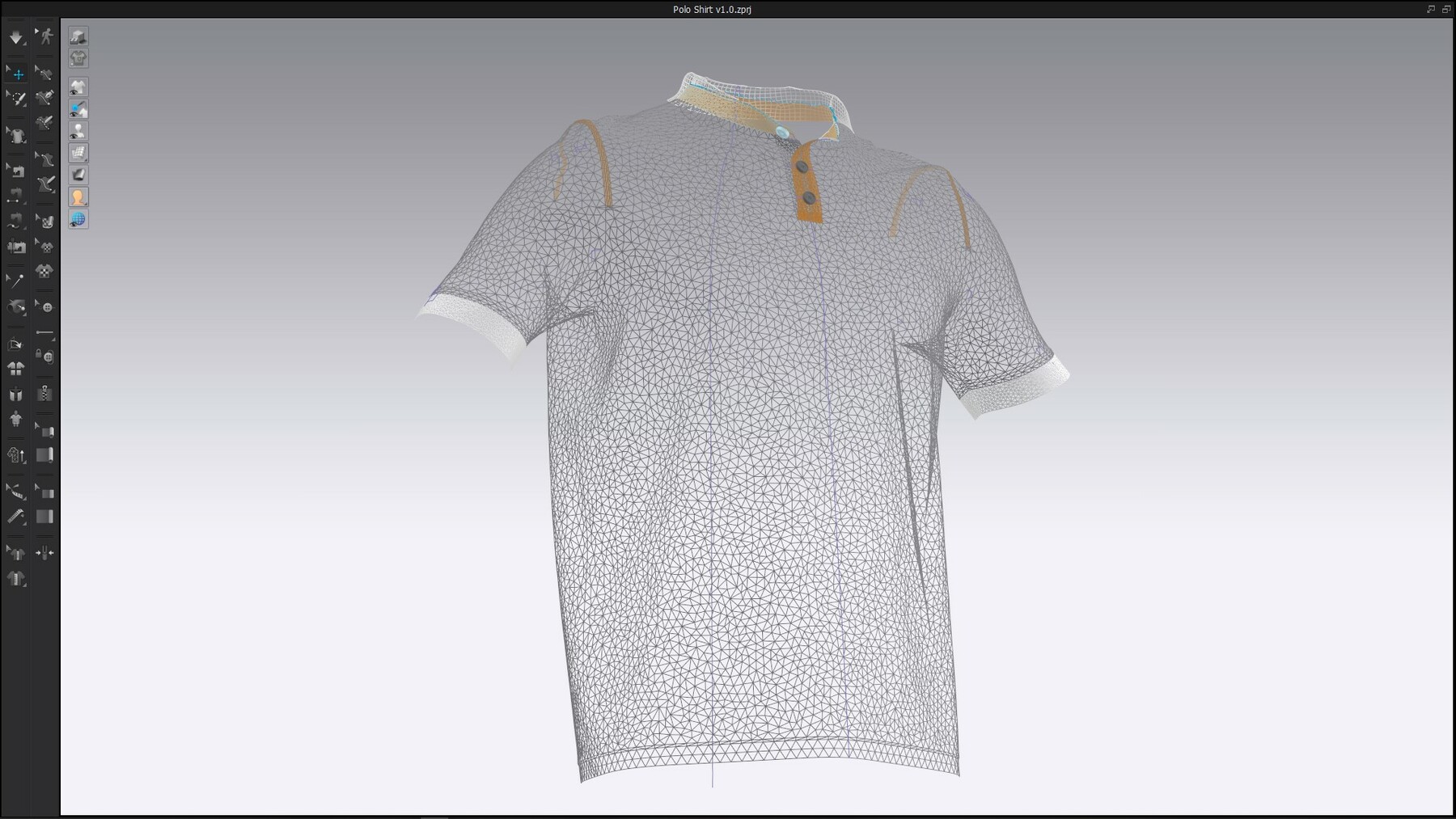 ArtStation - Polo Shirt, Marvelous Designer, Clo3D +fbx, obj | Game Assets
