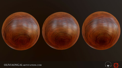 Walnut Wood Oyster Veneer Substance Designer Graphs