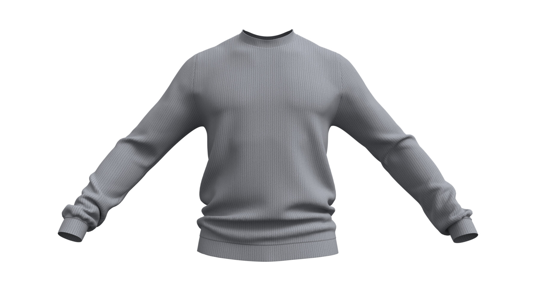 ArtStation - Mens Sweater Basic (Marvelous Designer / Clo 3D project ...