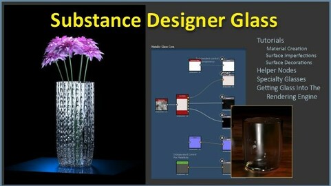 Substance Designer Glass Tutorials and Materials