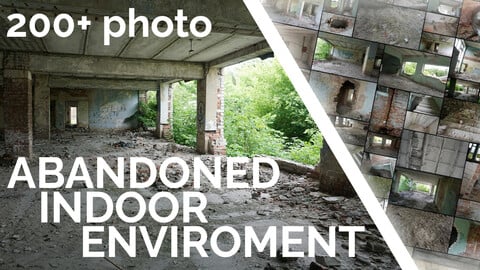 Abandoned Indoor Environment - [Photo References]