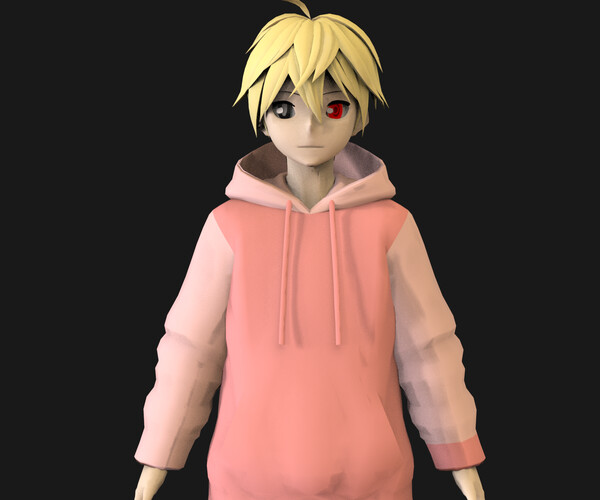 ArtStation - Anime Boy Hairstyles Pack (.Blend Files)