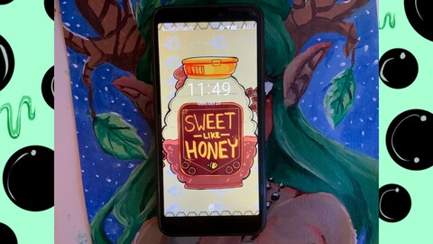 Sweet Like Honey Wallpaper!