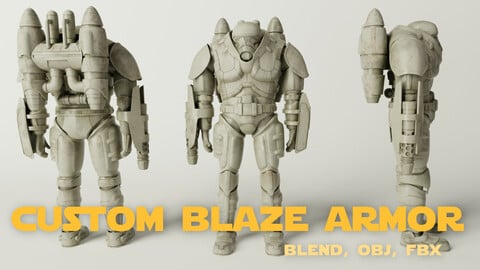Clone Blaze Trooper Armor