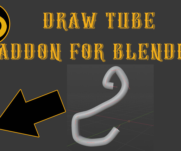 ArtStation Draw Tube addon for Blender Resources