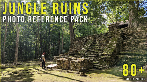 80+ Jungle Ruins Reference Photos