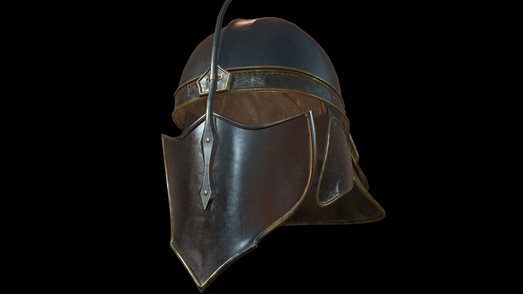 Artstation - Insullied Medieval Helmet And Shield 