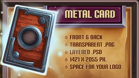 Metal Card Template