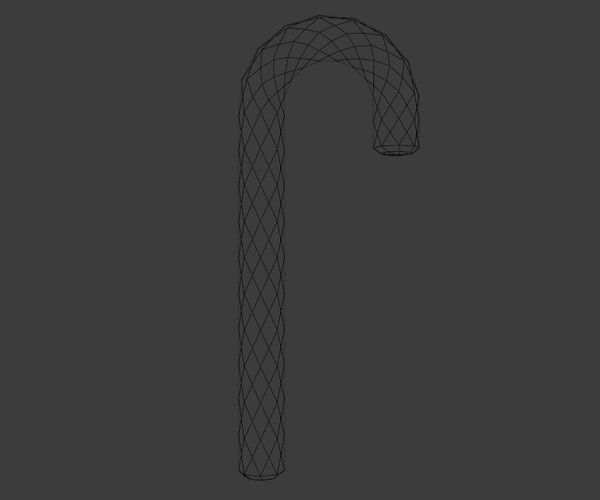 ArtStation - Stick candy red-white | Resources