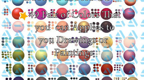 Color Palette 35 for Clip Studio Paint and Ex