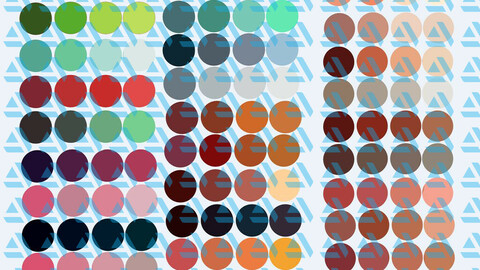 Color Palette 51 for Clip Studio Paint and Ex