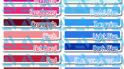 Color Palette 7 for Clip Studio Paint and Ex