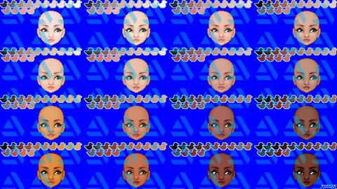 skin pallettes for Clip Studio Paint and Ex