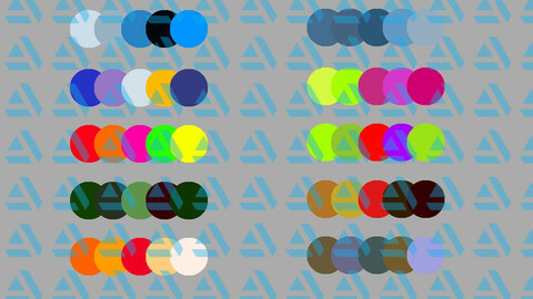 Color Palette 11 for Clip Studio Paint and Ex