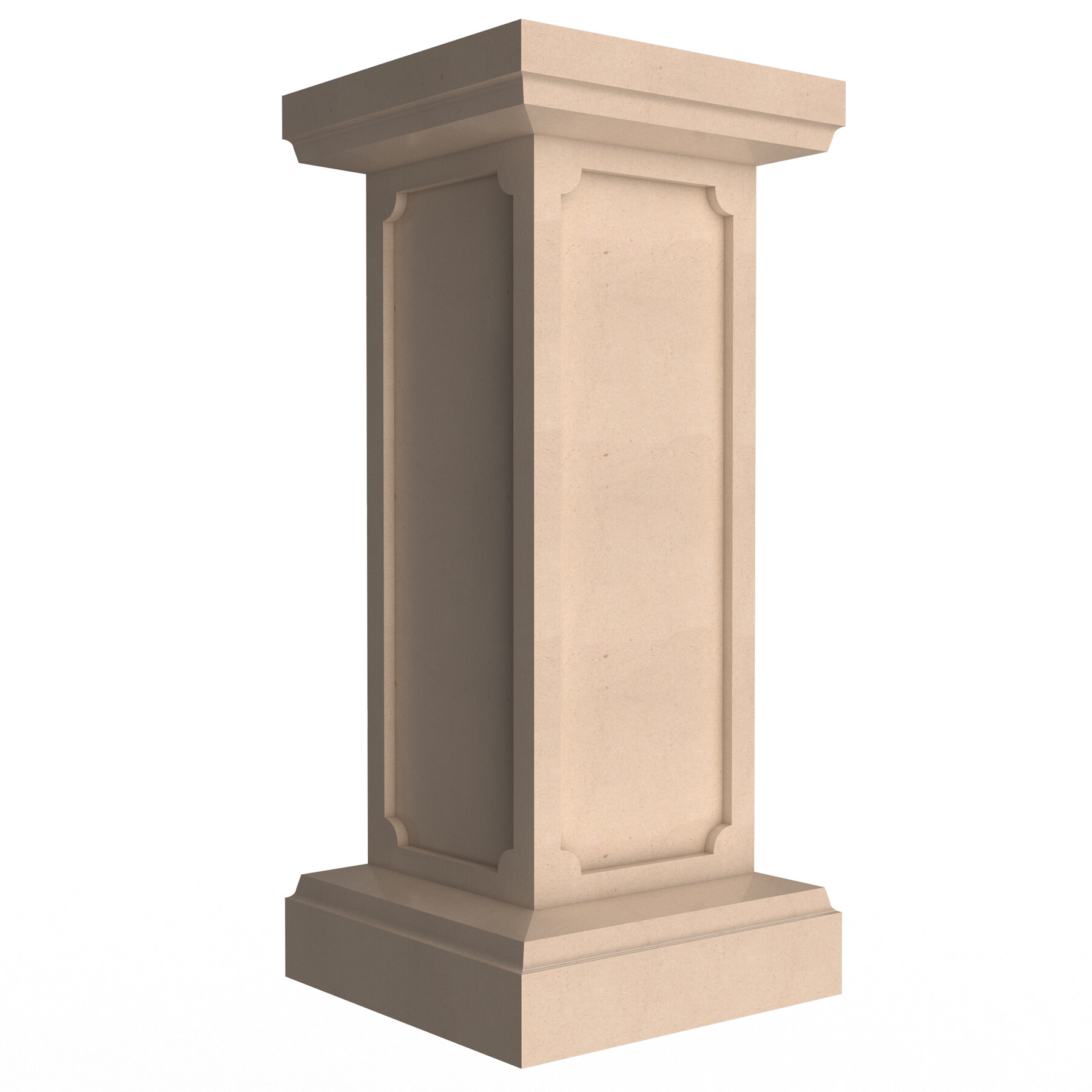 ArtStation - Square Column Pedestal | Resources