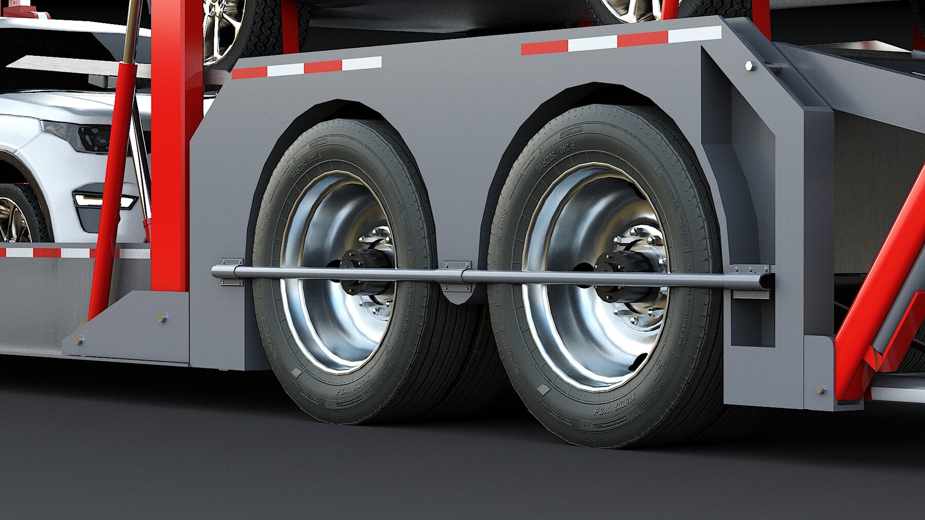 ArtStation Car carrier Game Assets