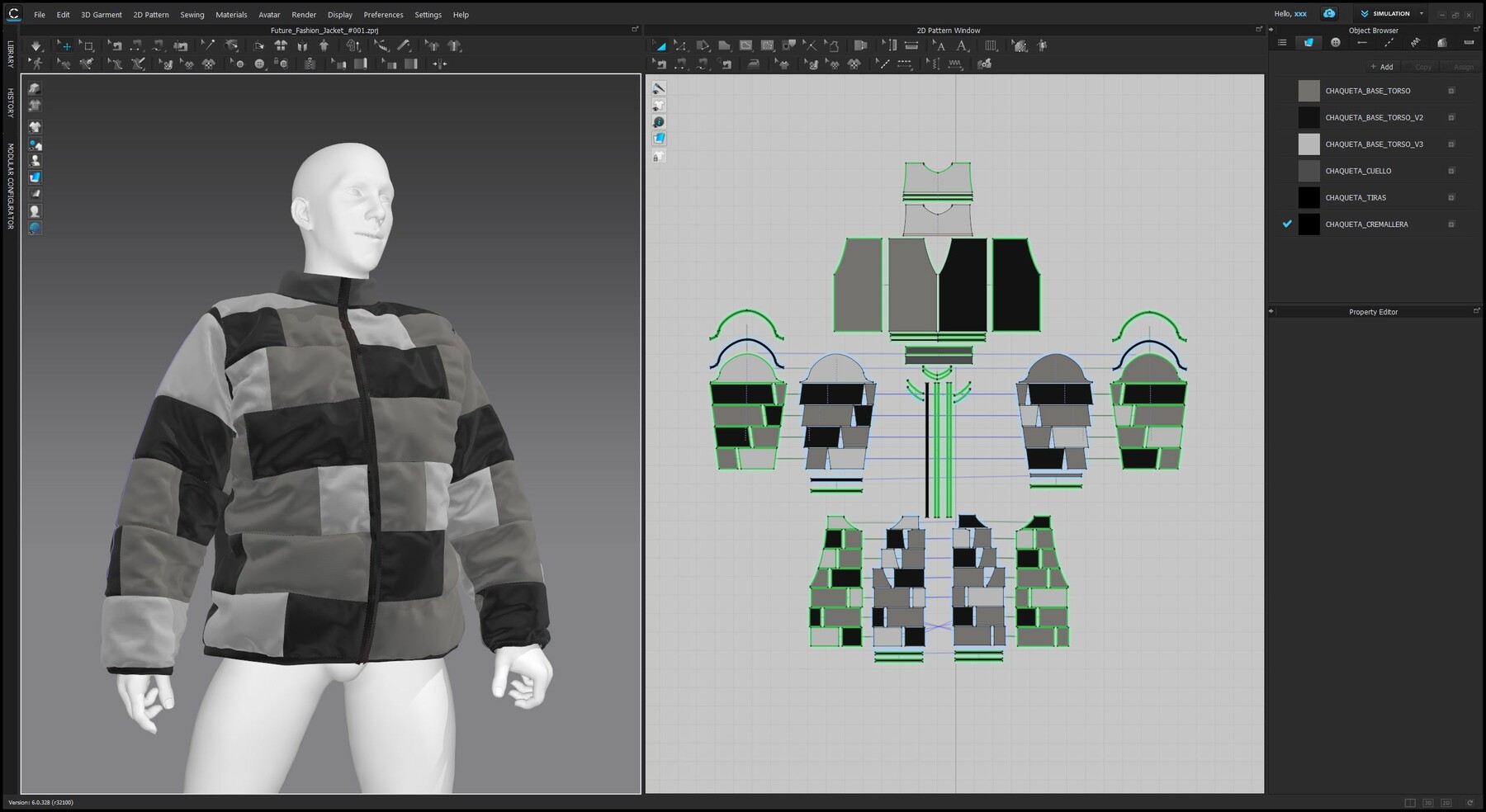ArtStation - Future Fashion Jacket #001 - Clo3D/MarvelousDesigner + OBJ ...