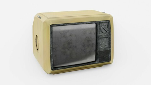Retro CRT Television Type 3