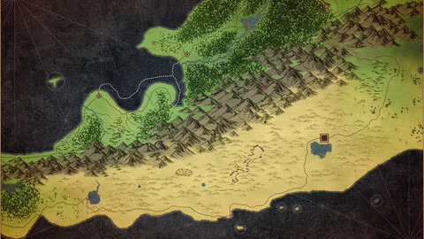 Fantasy Region Map  | Aerala