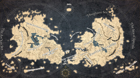 Fantasy World Map 4