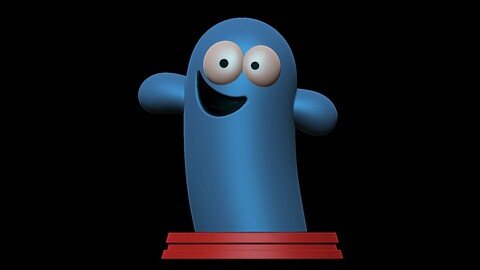 Bloo - Foster's Home for Imaginary Friends 3D print model free