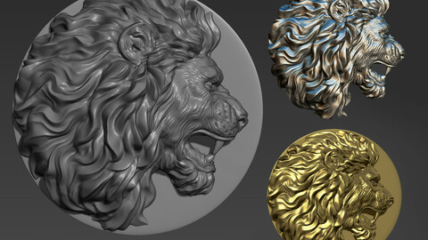 Lion pendant