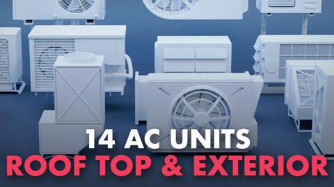 15 AC Units For Roof top & Exterior