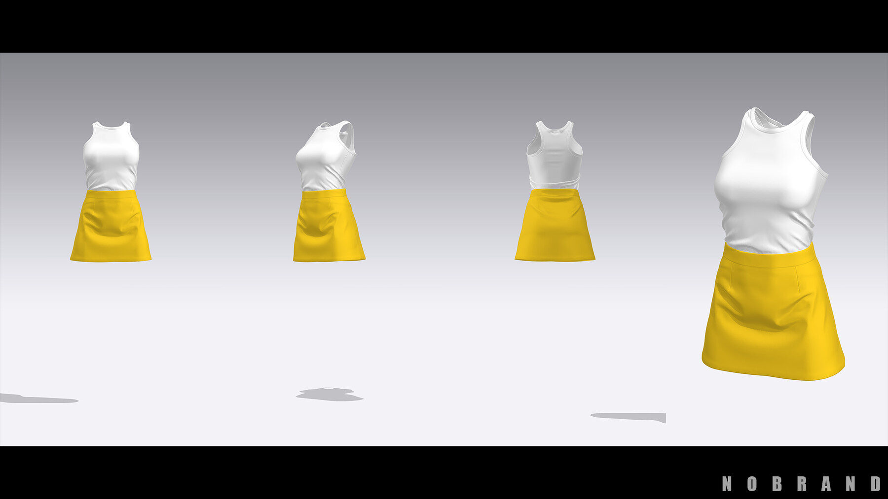 ArtStation - Womens - Training Outfit | Game Assets