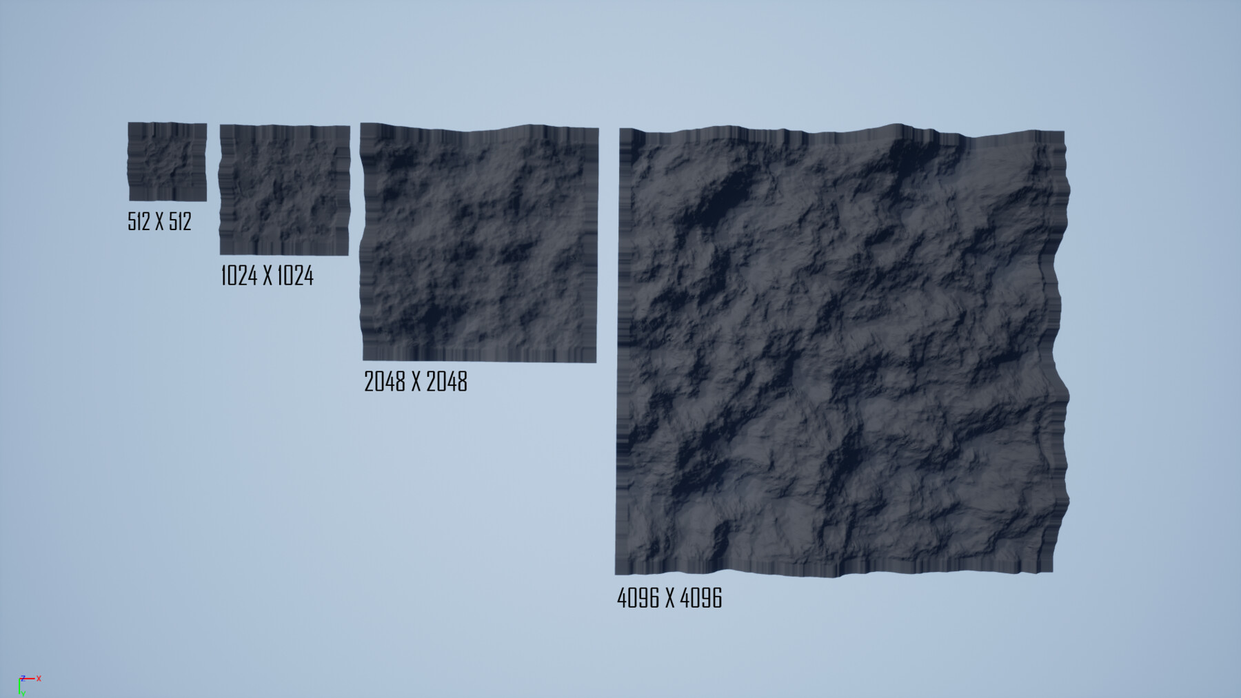 Mat Develop UE4 Landscape Heightmap Pack
