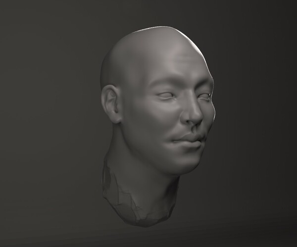 Artstation - Asian Head 