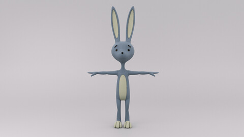 ArtStation - Cartoon Bunny | Resources