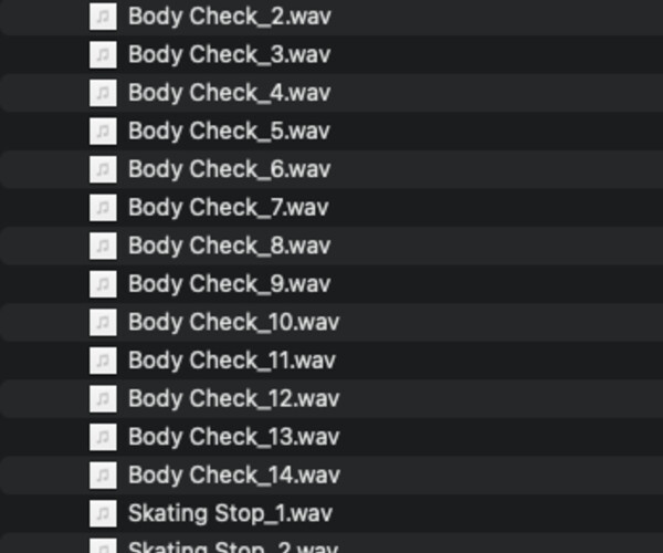 ArtStation Hockey Sound Effects Game Assets