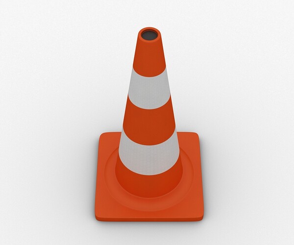ArtStation Traffic Cone Game Assets